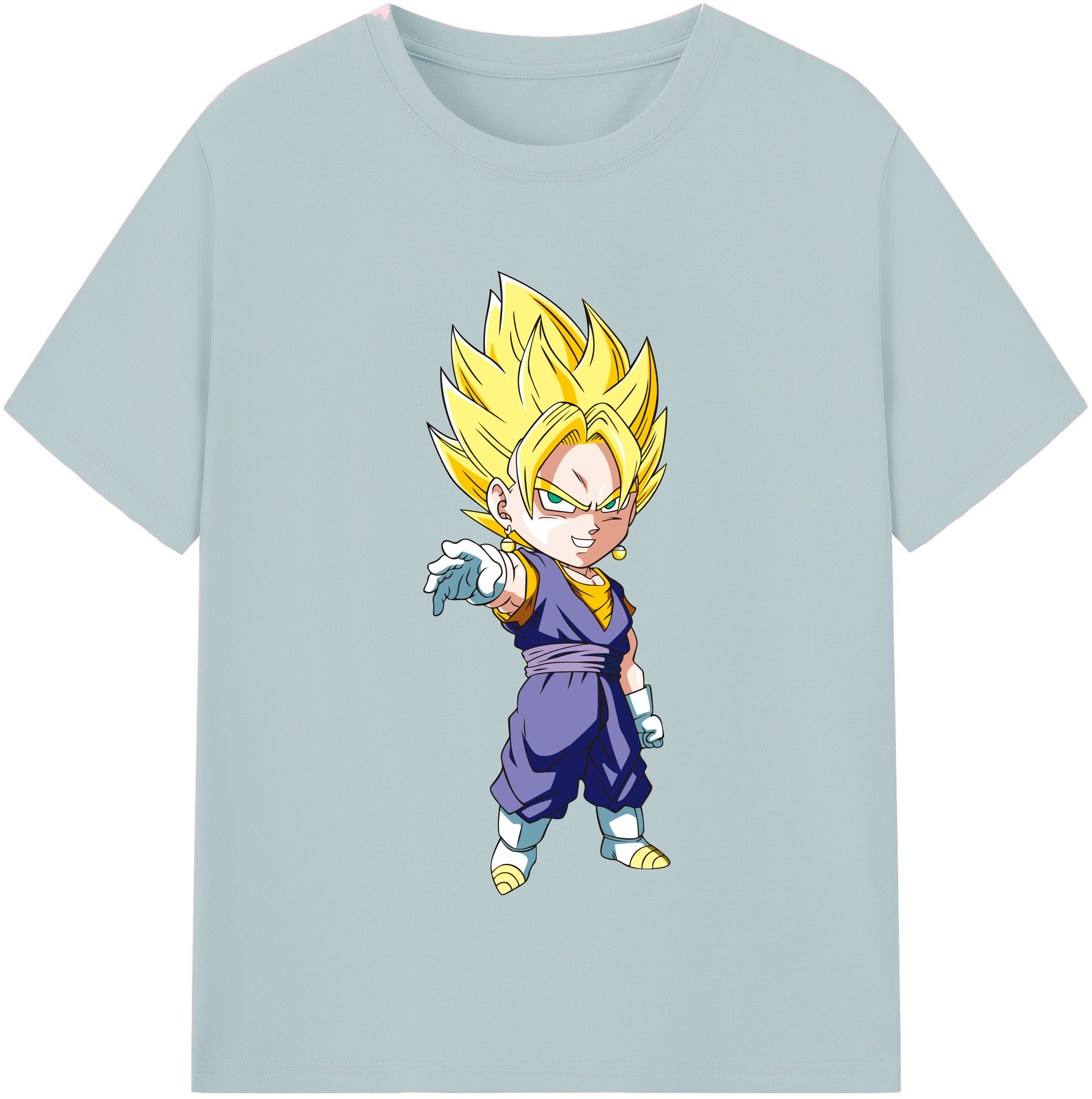 （画像用） ドラゴンボール ベジット DRAGON BALL Vegetto 綿100％半袖Tシャツ（フロントプリント）